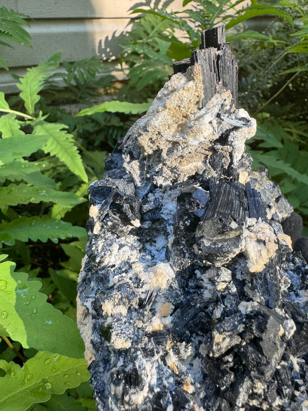 Black Tourmaline Mountain - 1276g