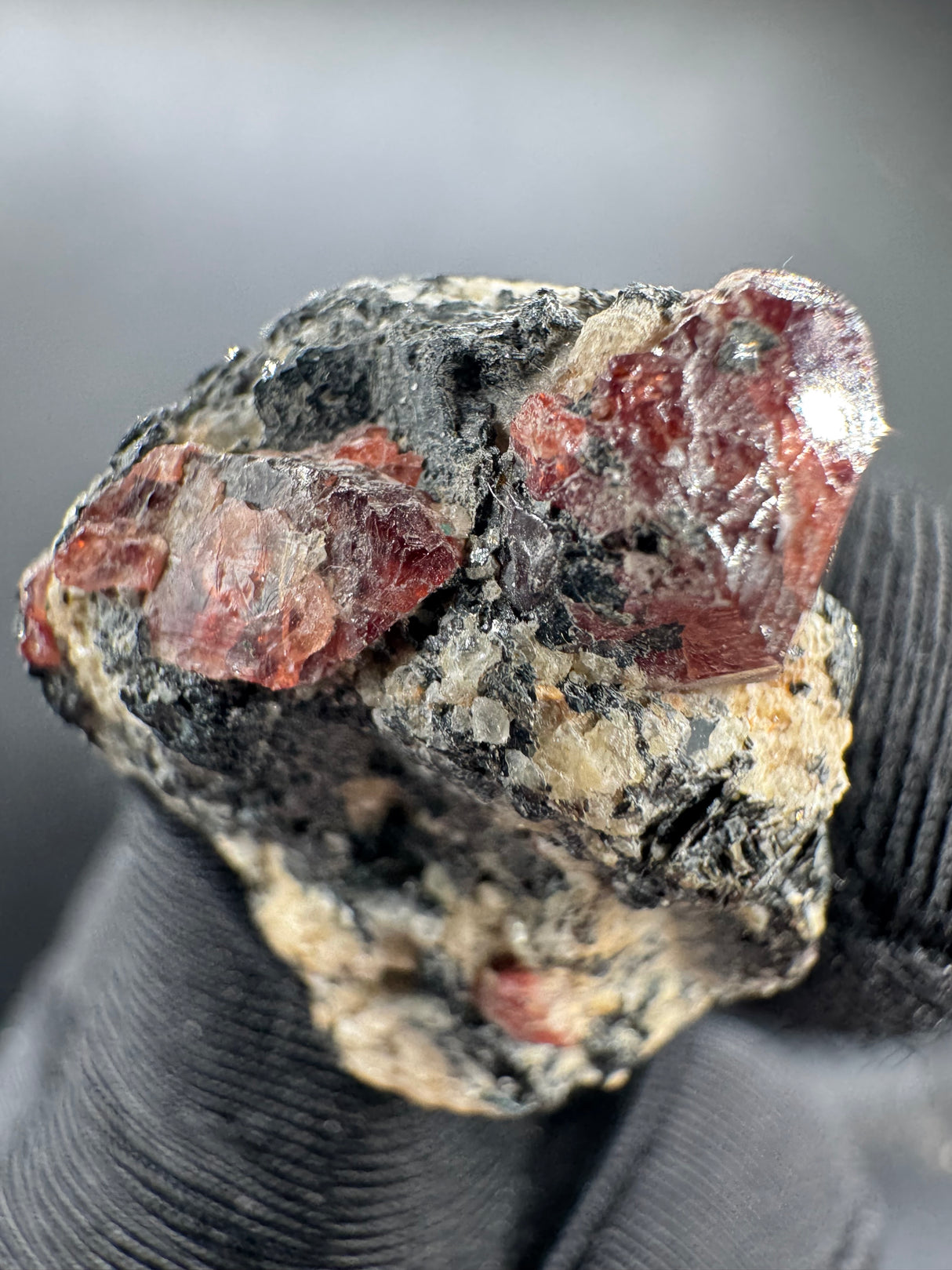 Red Zircon Specimen - 13g