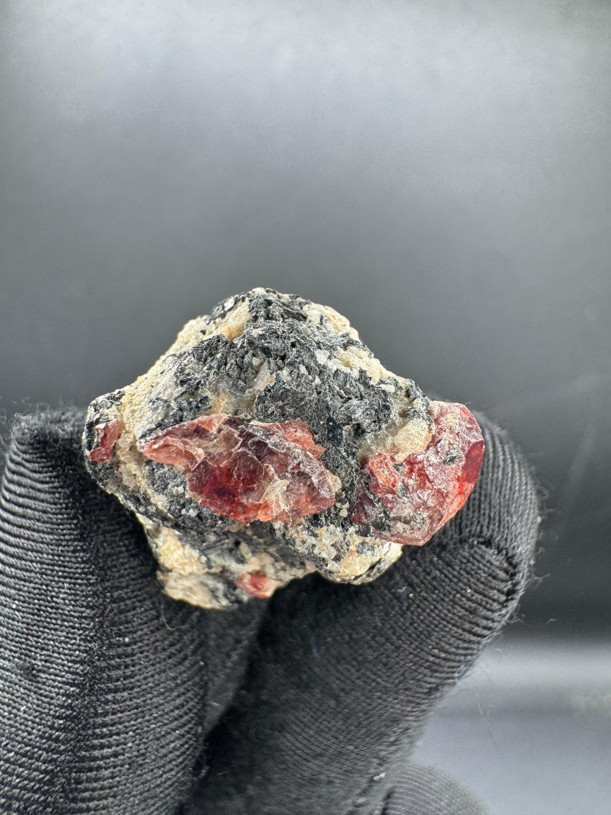 Red Zircon Specimen - 13g