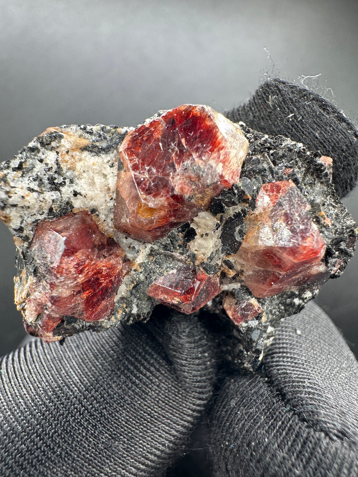 Red Zircon Specimen - 25g