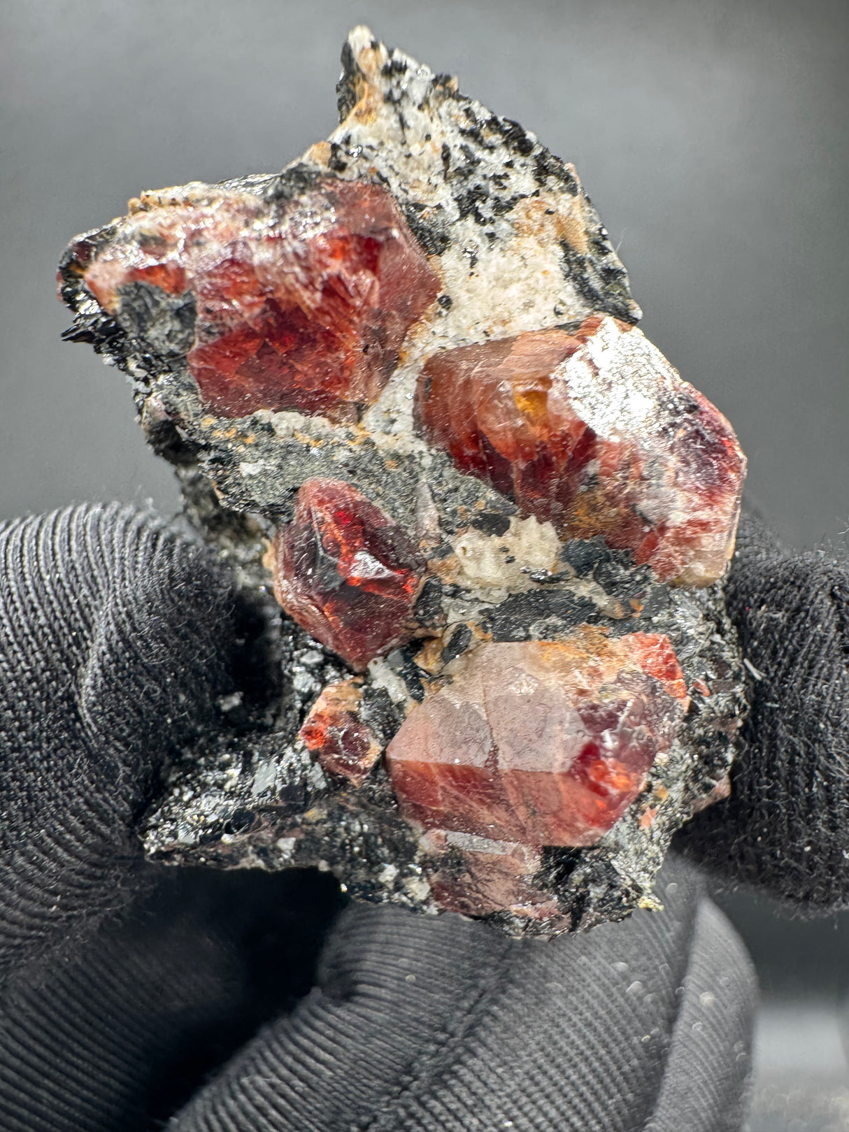 Red Zircon Specimen - 25g