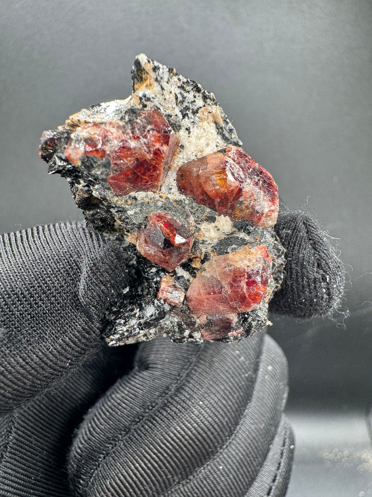 Red Zircon Specimen - 25g