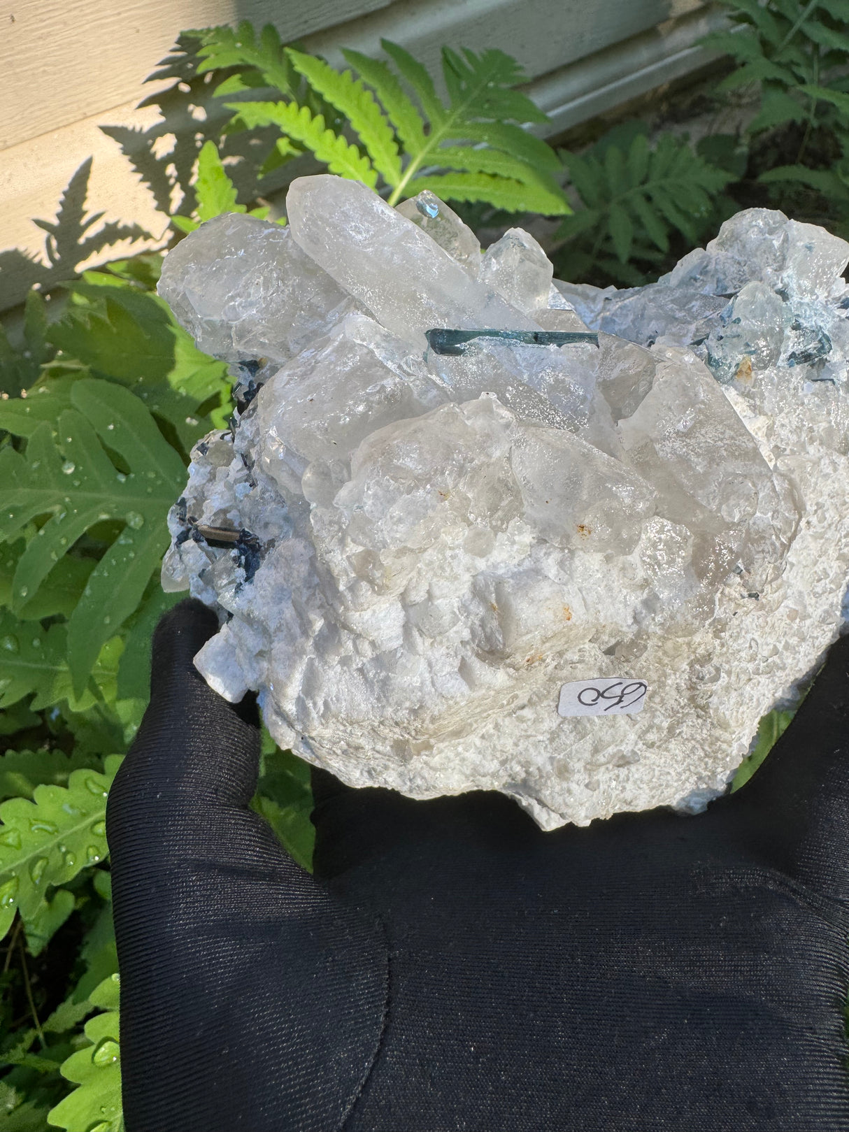 Blue Indocolite Tourmaline - 1264g