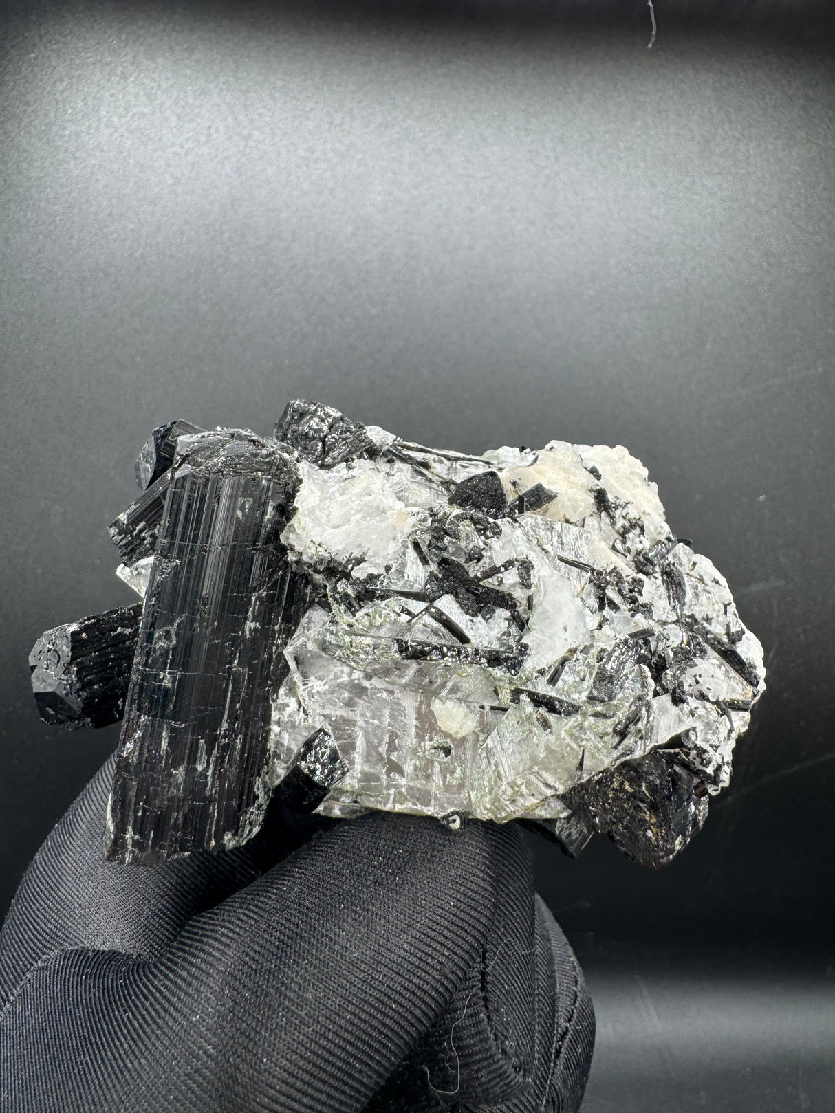 Black Tourmaline Specimen - 355g