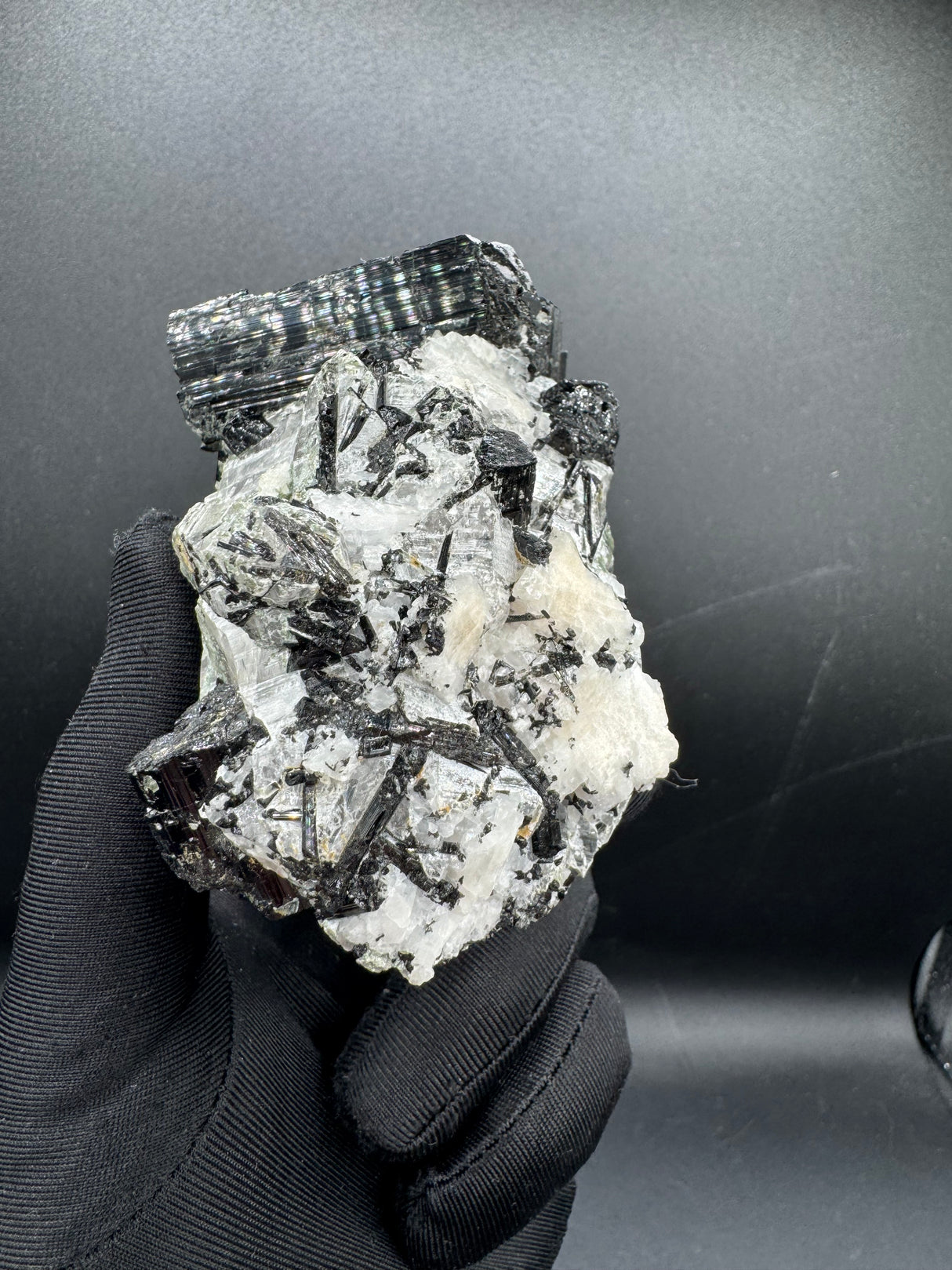 Black Tourmaline Specimen - 355g