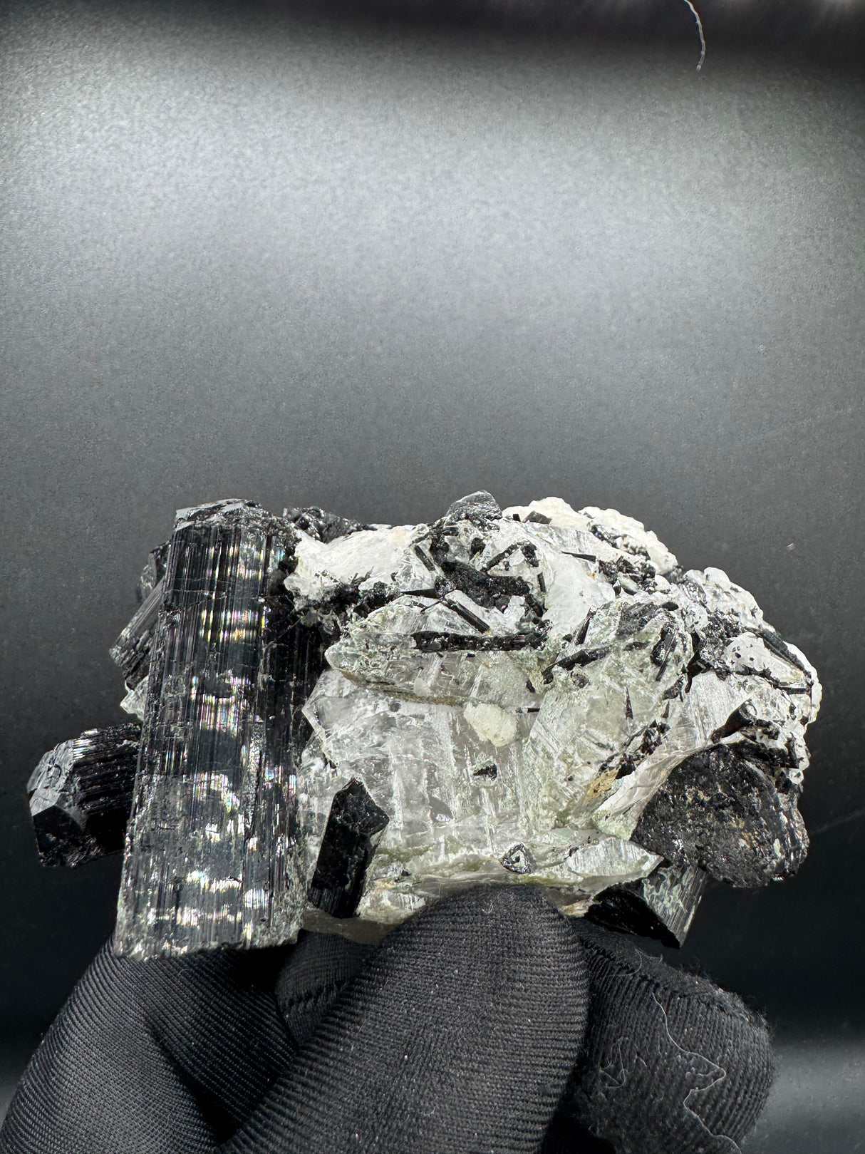 Black Tourmaline Specimen - 355g