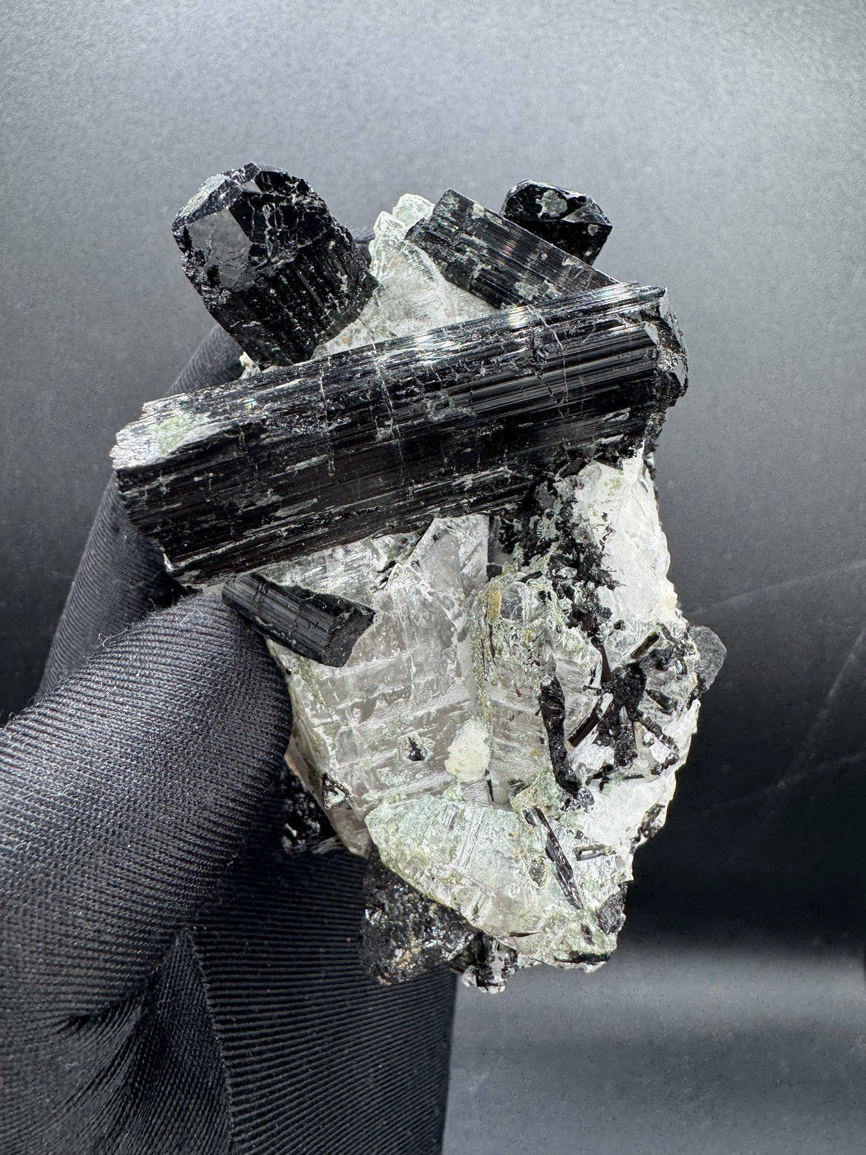Black Tourmaline Specimen - 355g