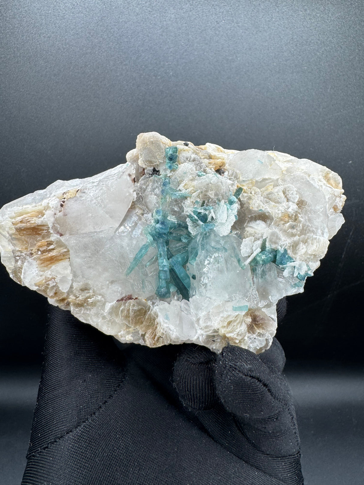 Blue Indicolite Tourmaline - 688g