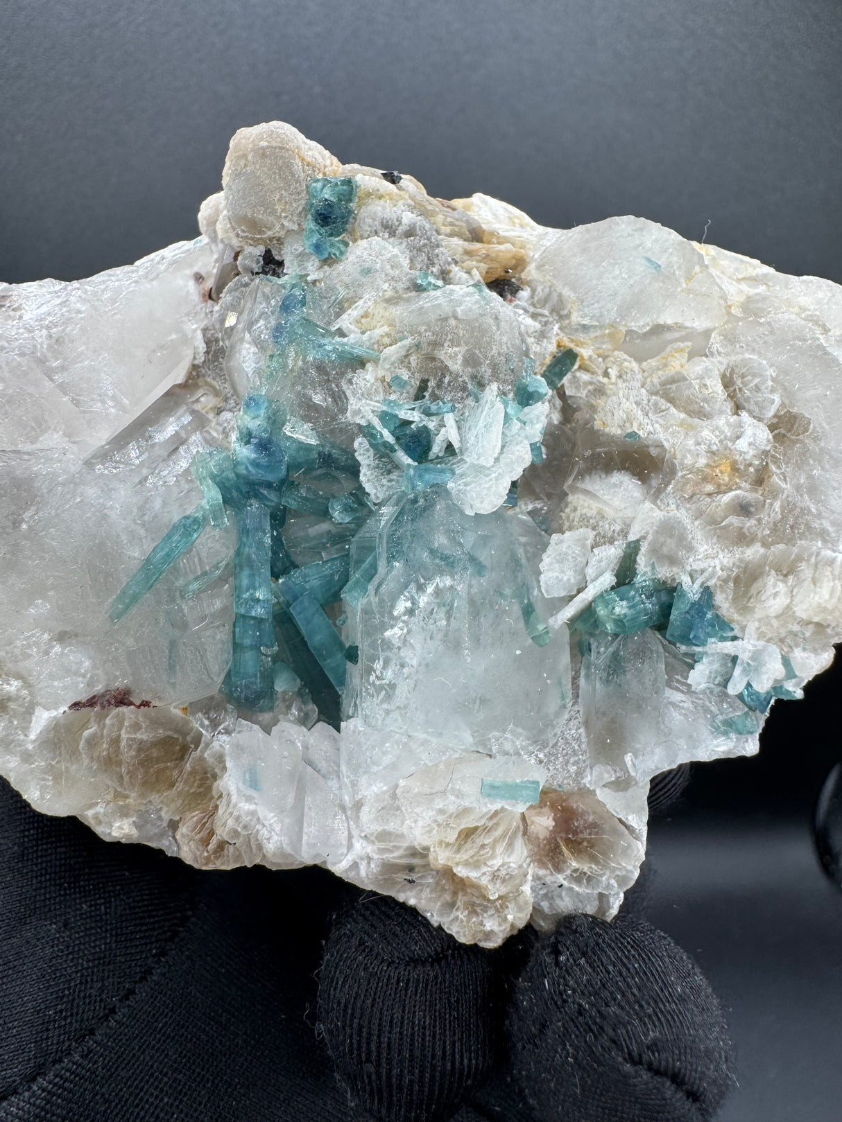 Blue Indicolite Tourmaline - 688g