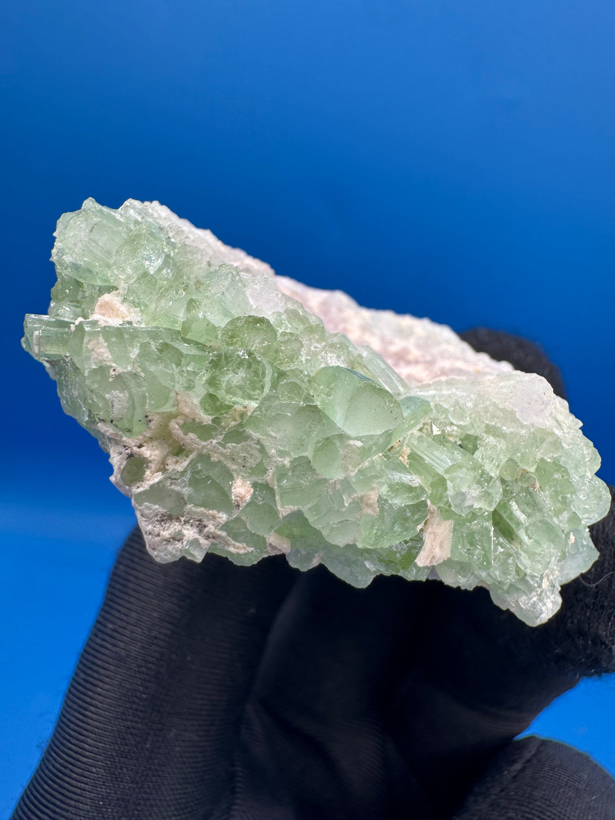 Green Tourmaline Crystal Specimen - 55g