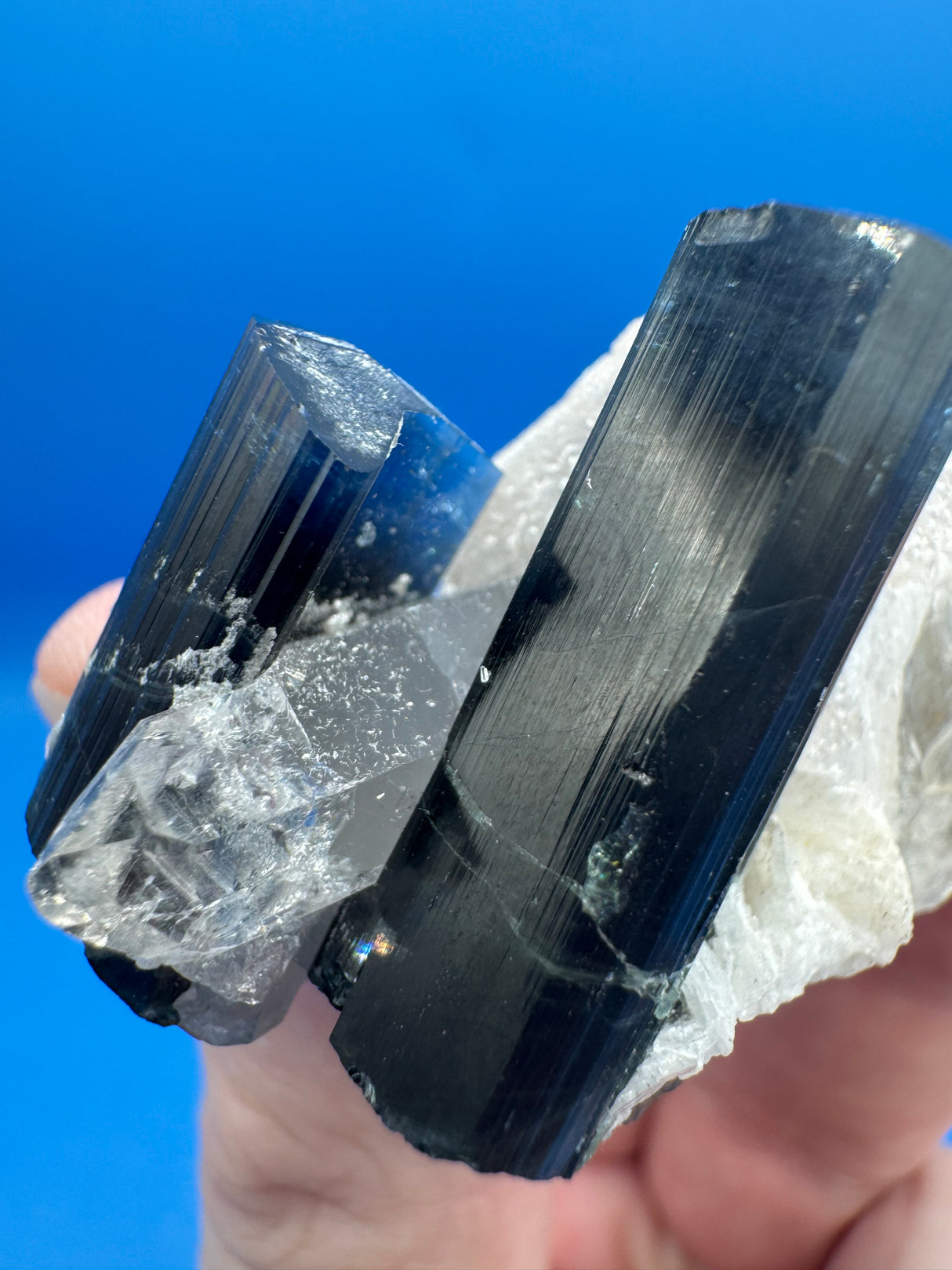Blue Cap Tourmaline - 43g
