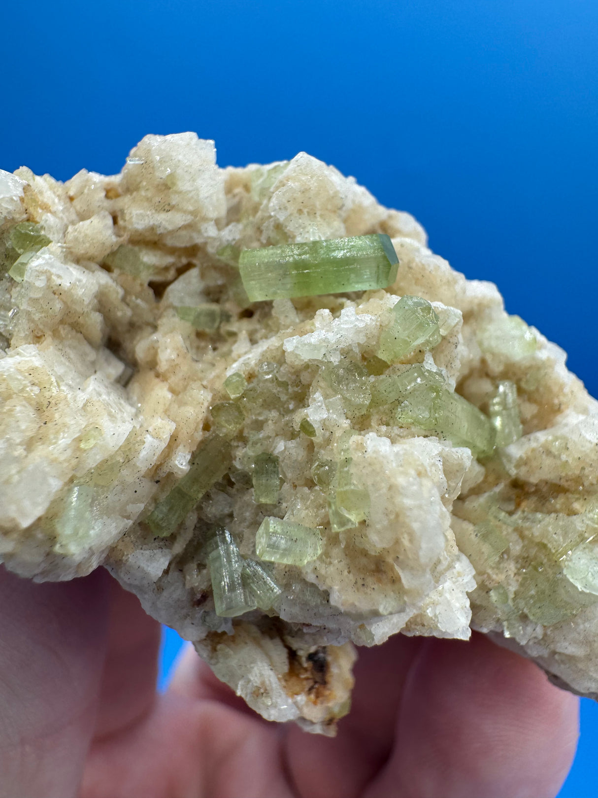 Green Tourmaline Specimen - 66g