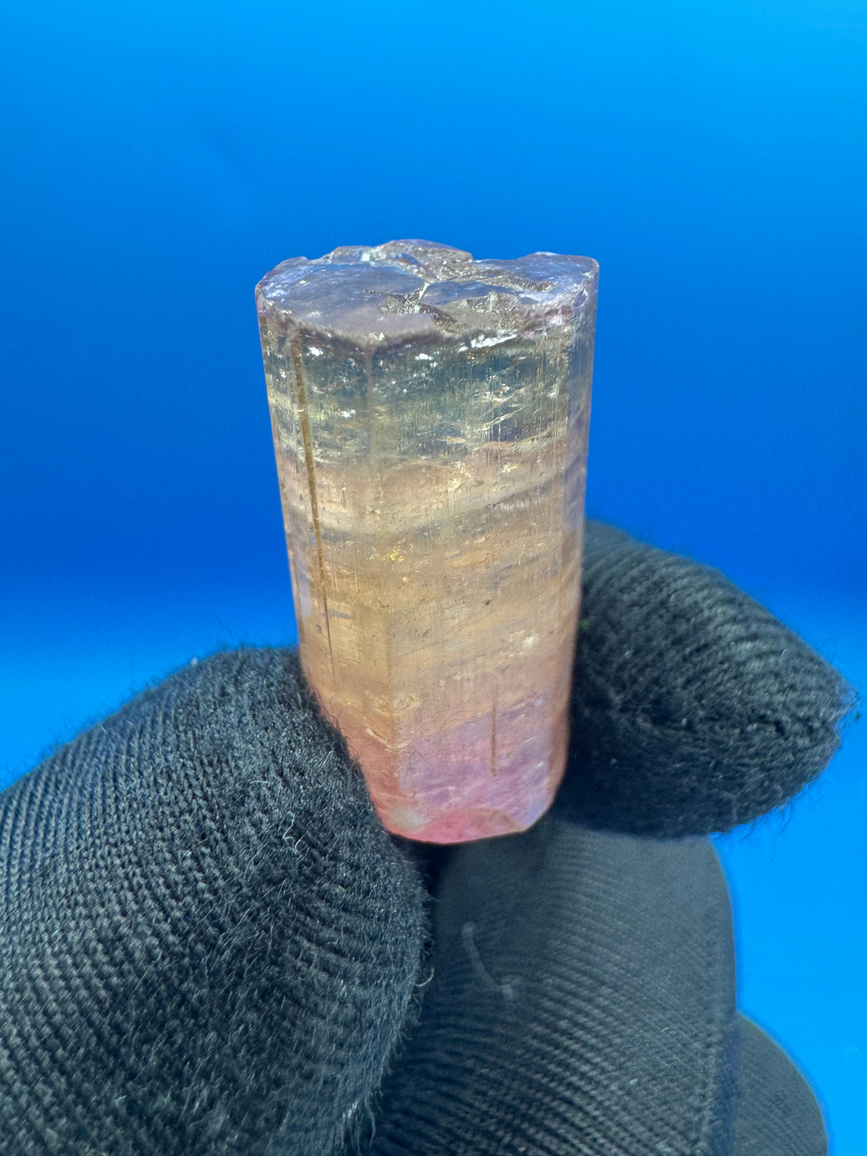 Watermelon Tourmaline Crystal - 9g