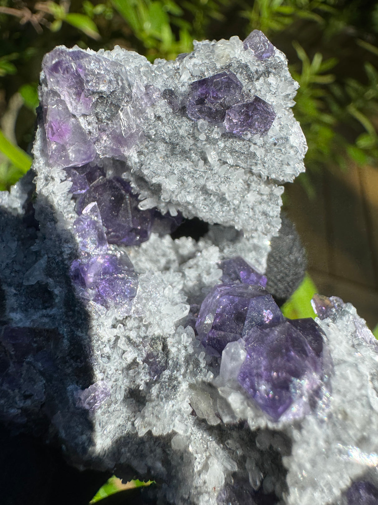 Tanzanite Fluorite Specimen - 68g