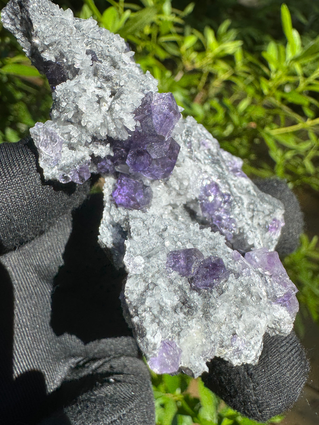 Tanzanite Fluorite Specimen - 68g