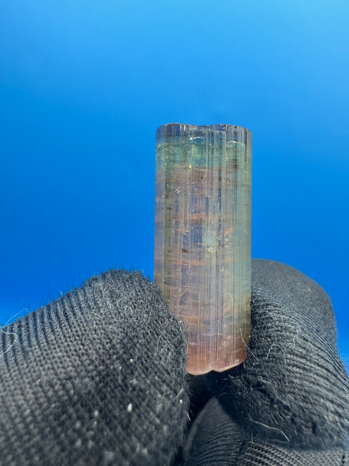 Watermelon Tourmaline Crystal - 5g