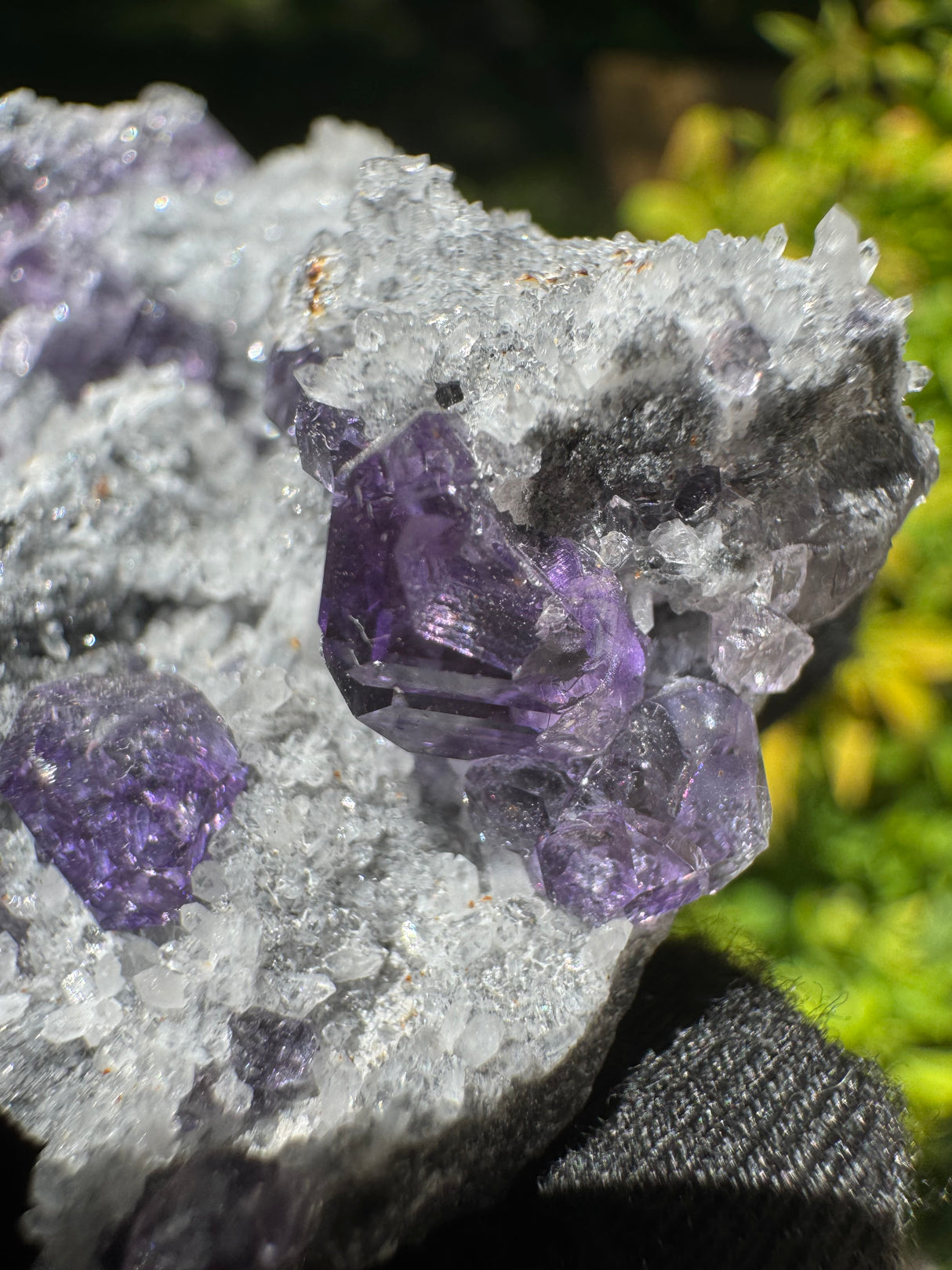 Tanzanite Fluorite Specimen - 39g