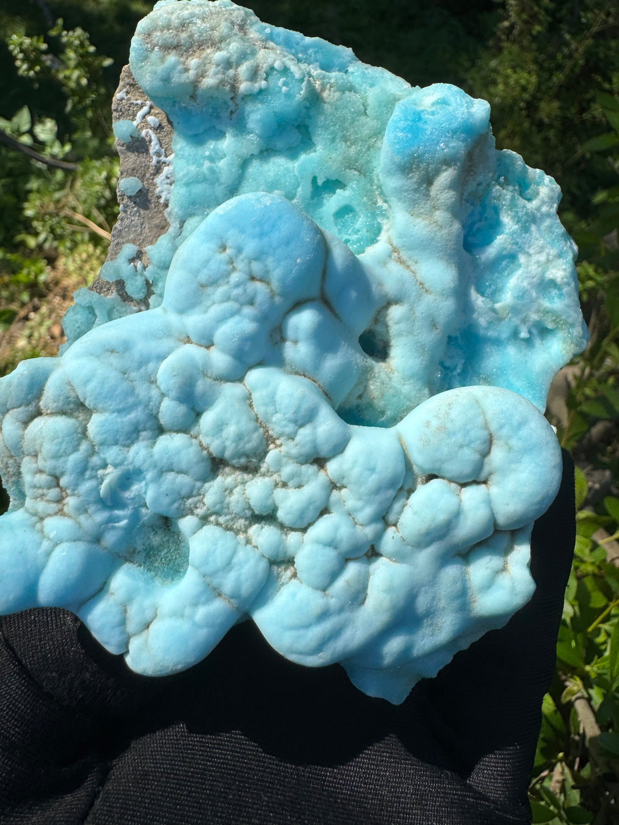 Blue Aragonite Specimen - 550g