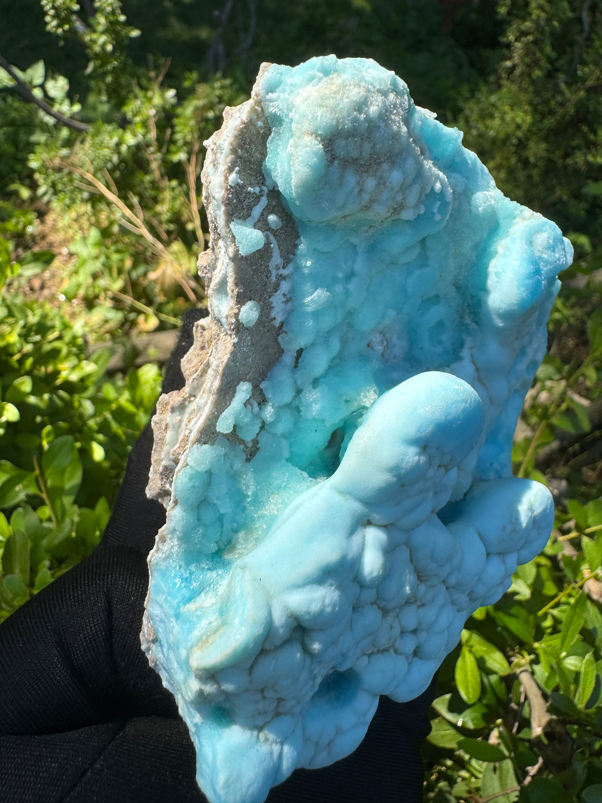 Blue Aragonite Specimen - 550g