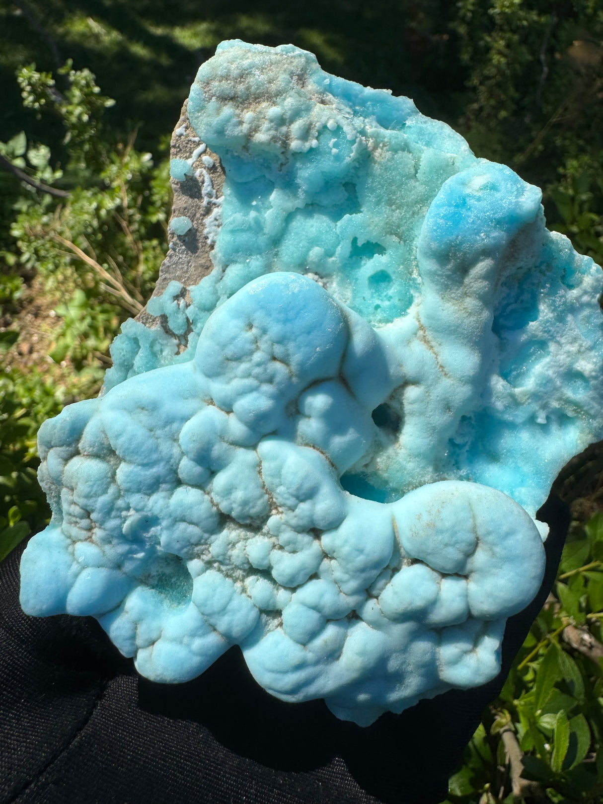 Blue Aragonite Specimen - 550g