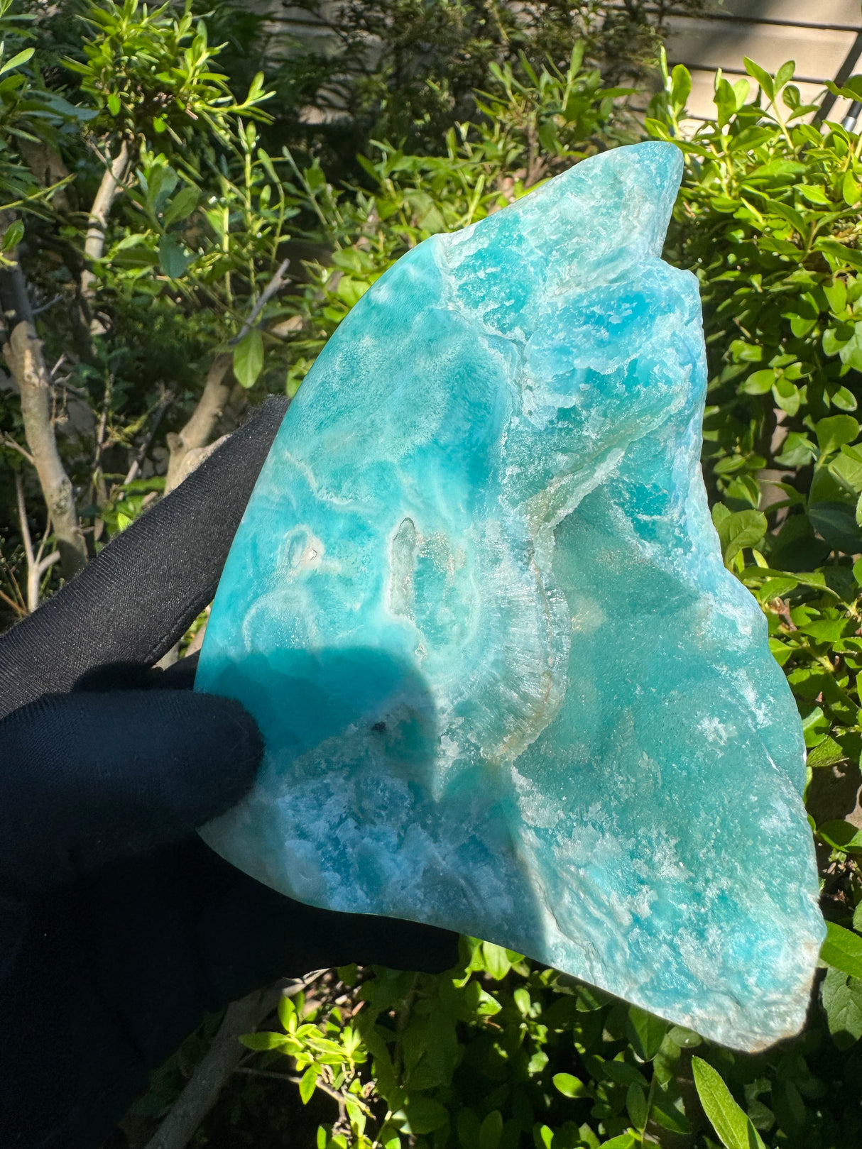 Blue Aragonite Free Form - 865g