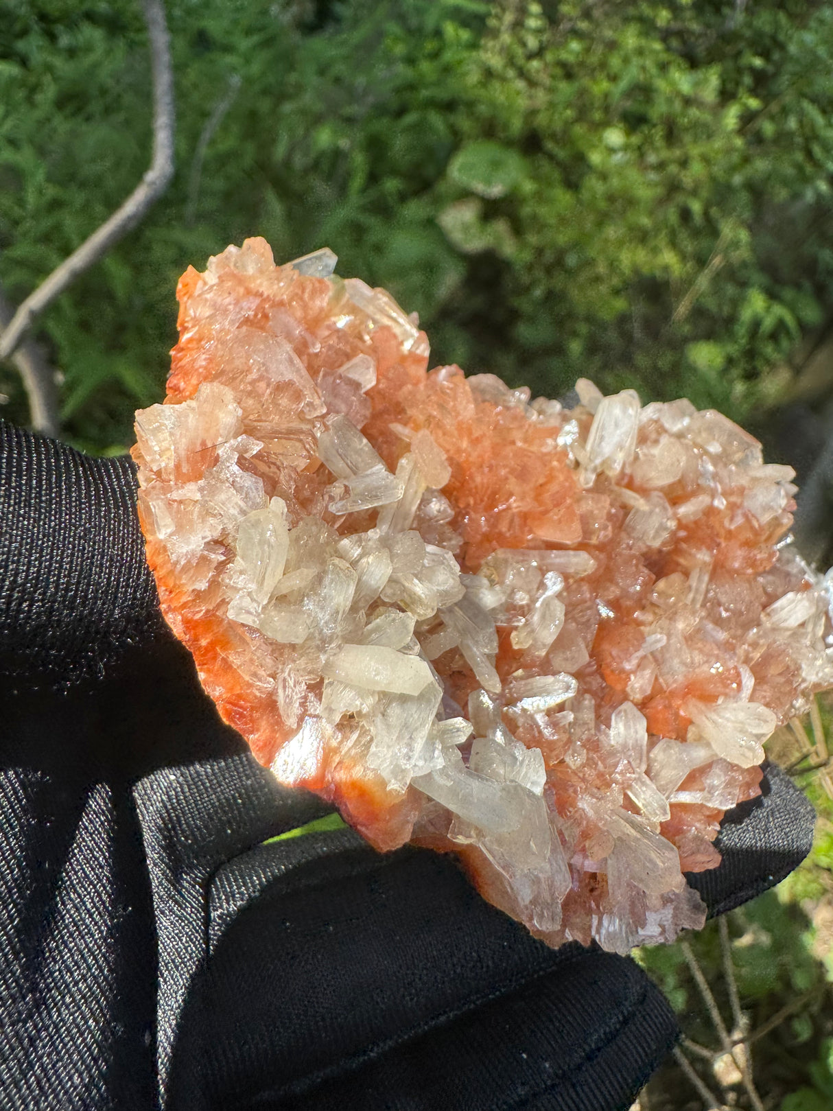 Red Heulandite with Stilbite – 27g