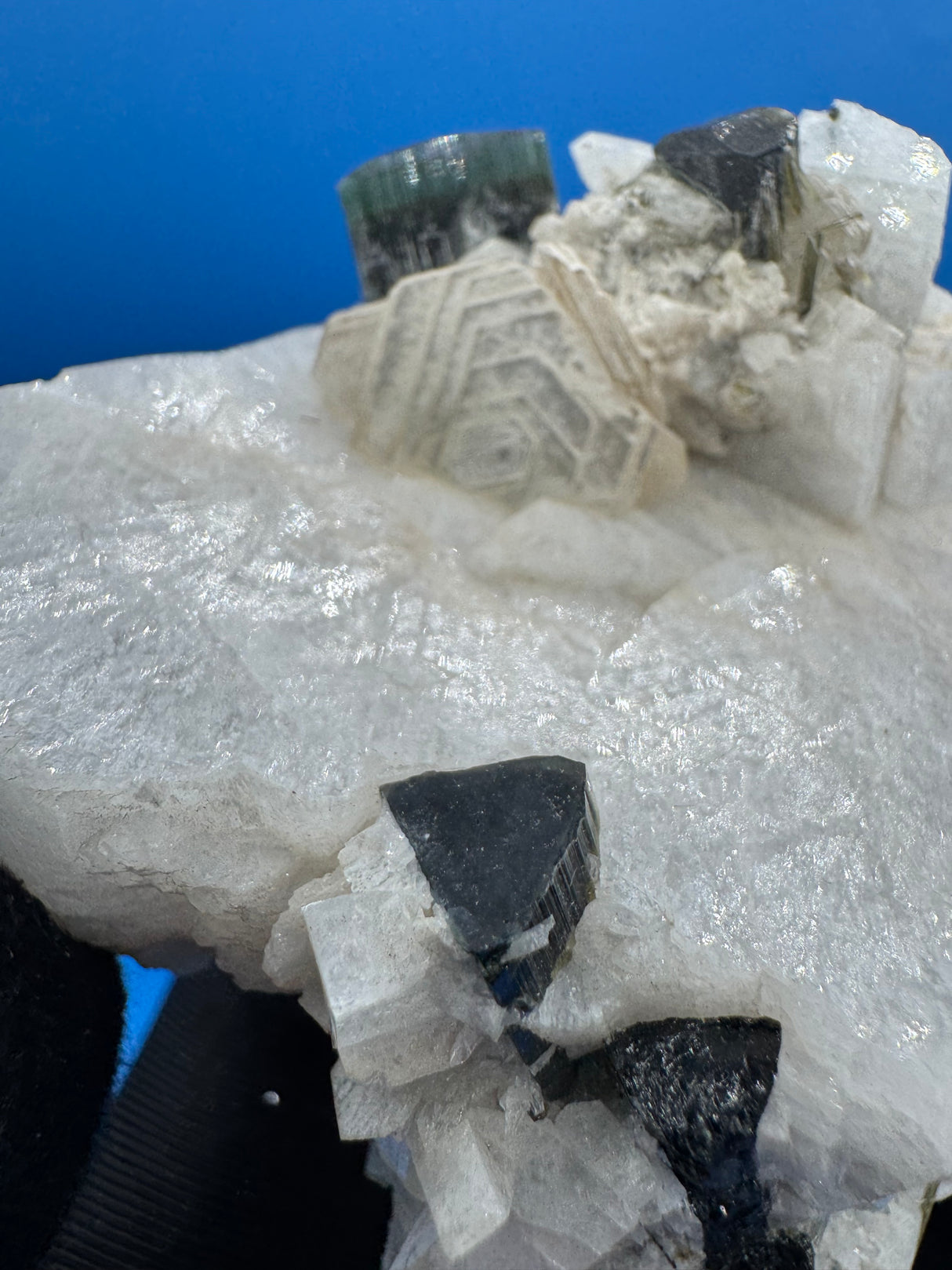 Green Cap Tourmaline Specimen - 197g