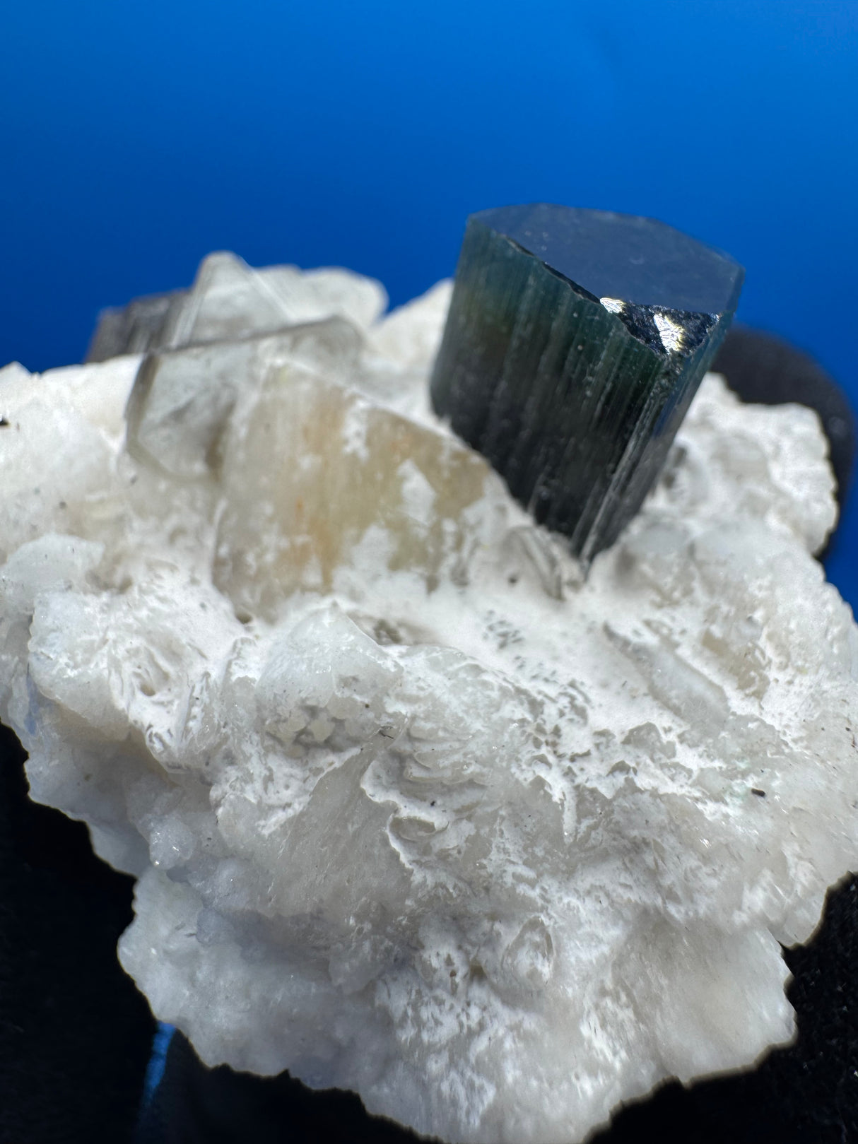 Green Cap Tourmaline Specimen - 73g