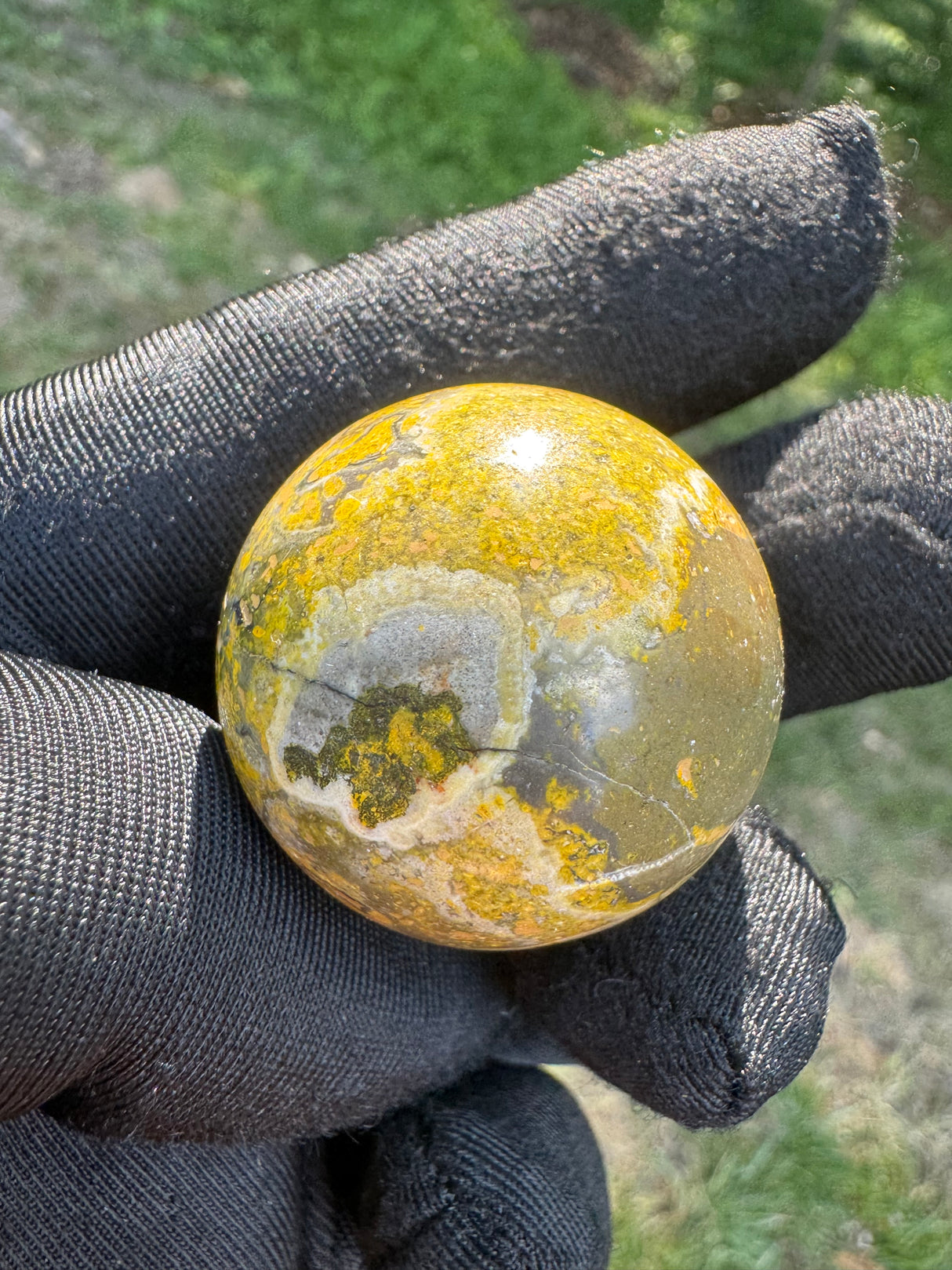 Blue Agate Sphere - 45g
