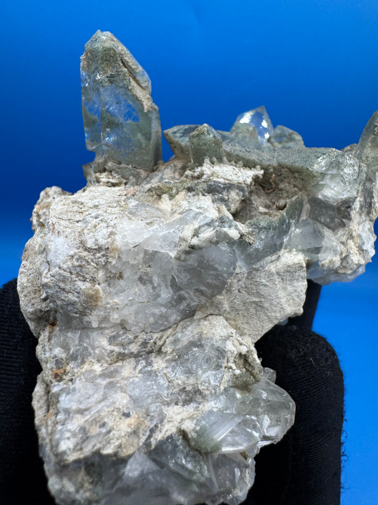 Chlorite Quartz Specimen - 238g