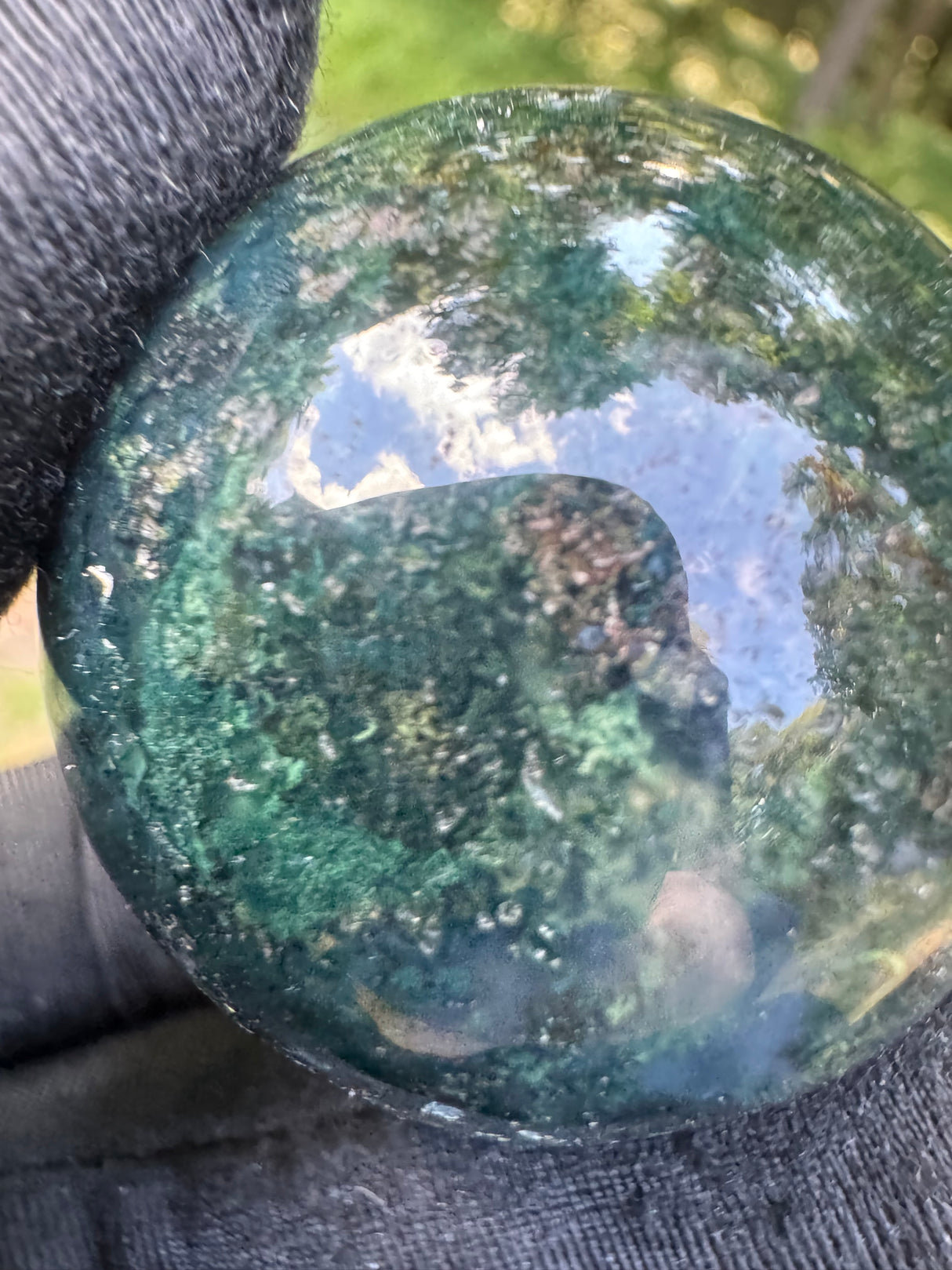 Blue Agate Sphere - 45g