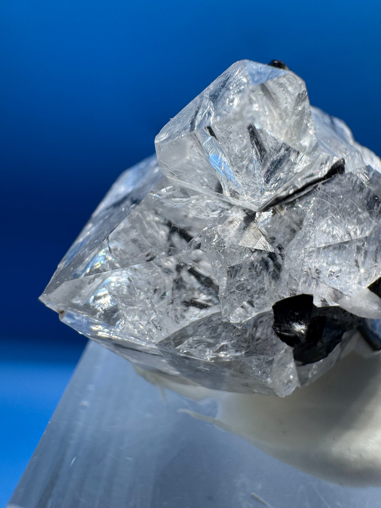 Black Tourmaline & Quartz Specimen - 39g