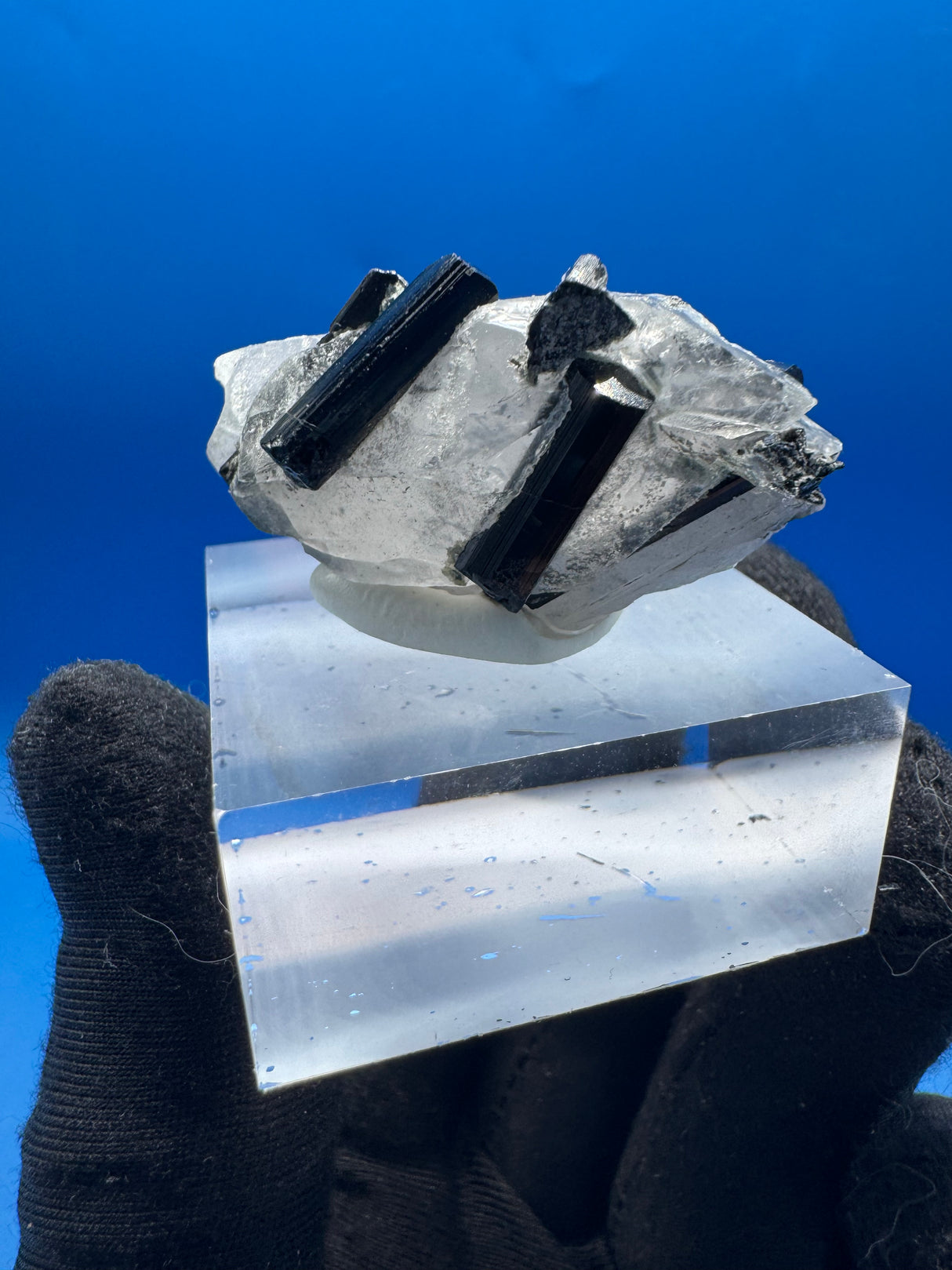 Quartz and Black Tourmaline - 30g