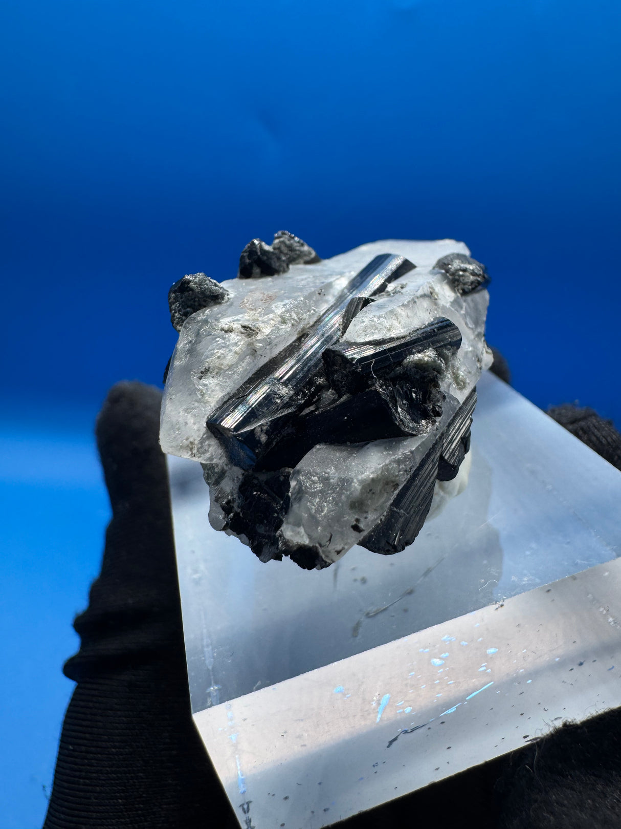 Quartz and Black Tourmaline - 30g