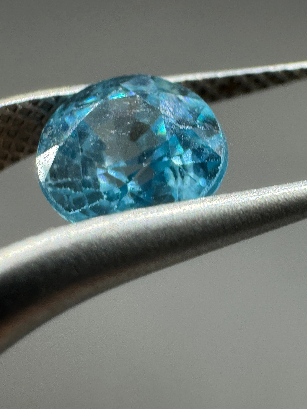 Blue Zircon Matched pair 2.79ct