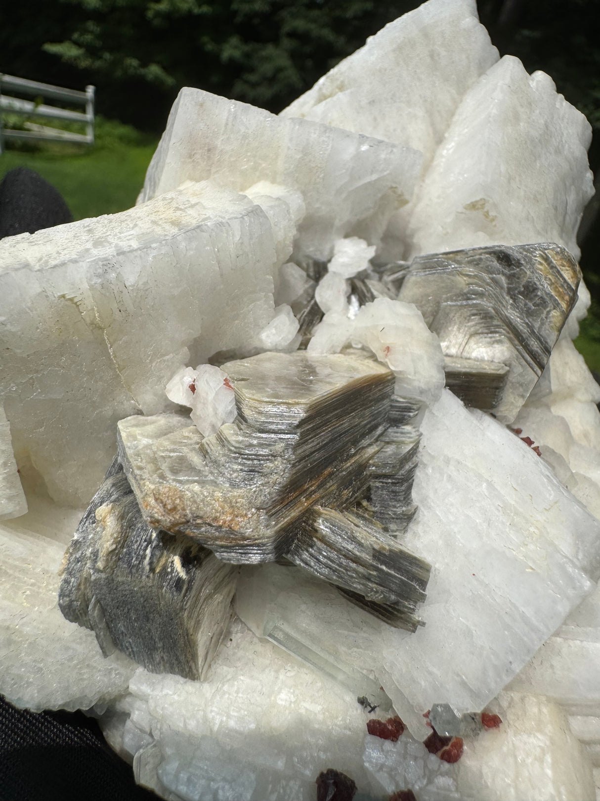 Aquamarine & Feldspar Specimen - 1673g
