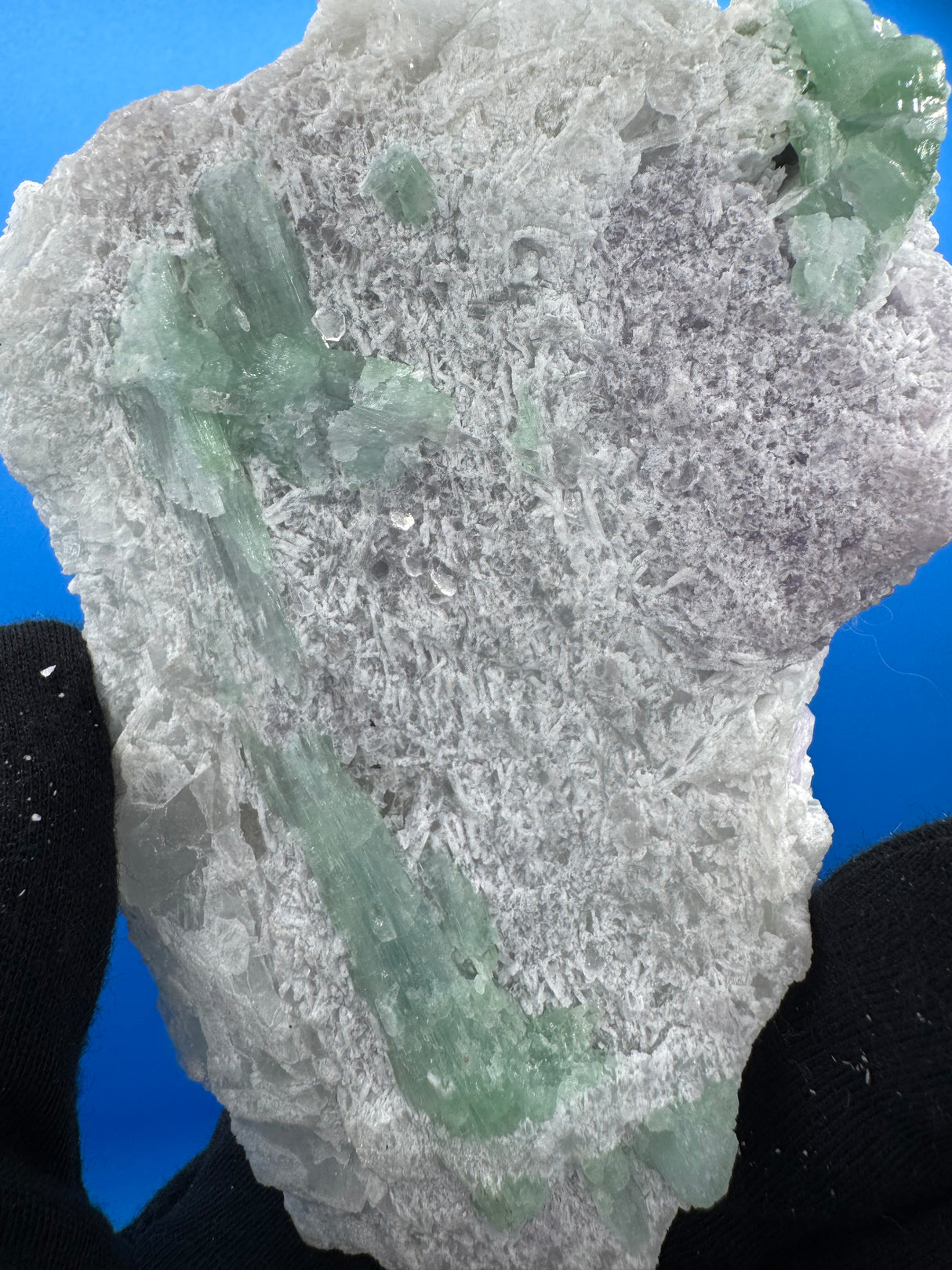 Green Tourmaline Specimen - 596g