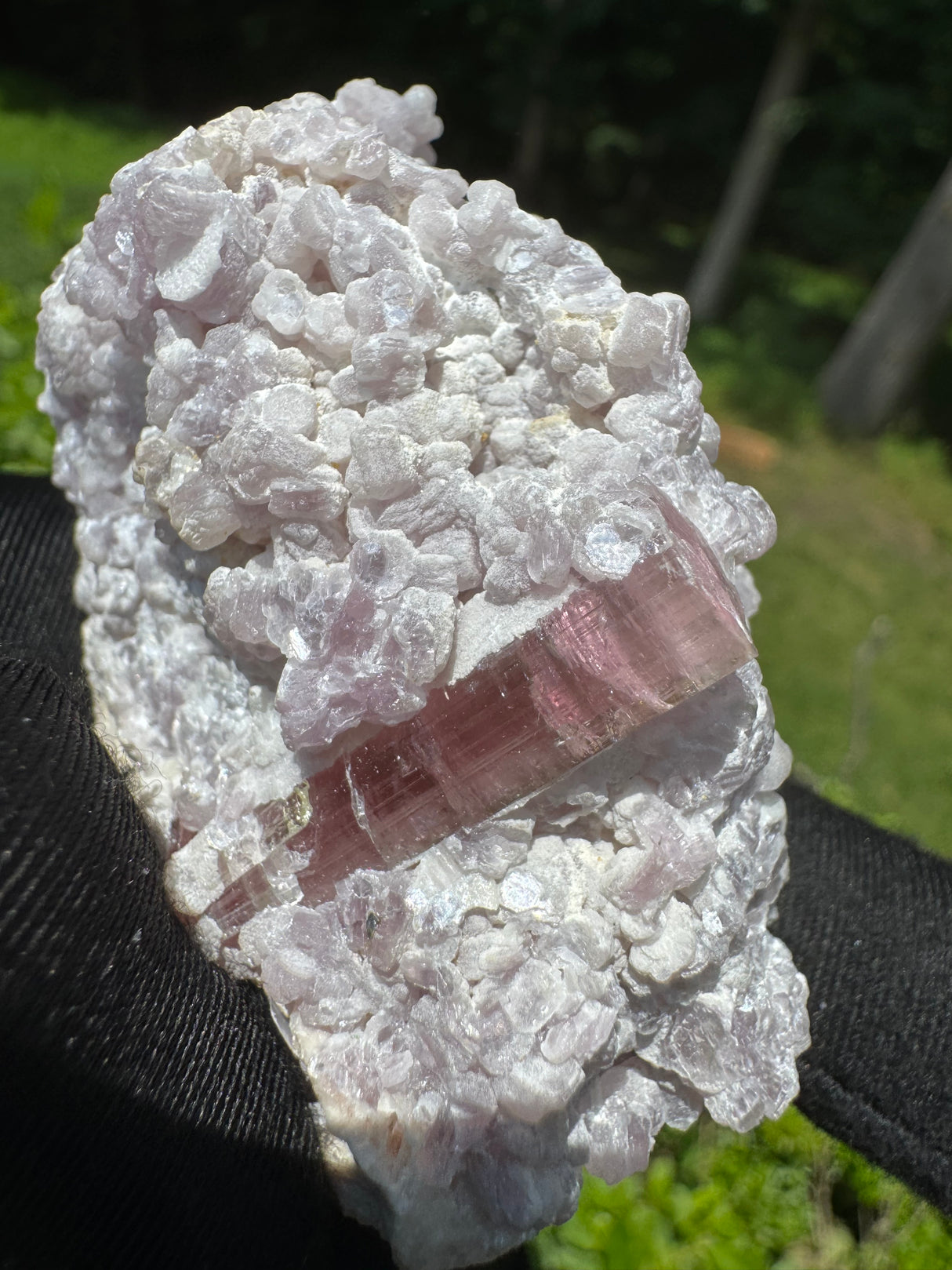 Pink Tourmaline Specimen -138g