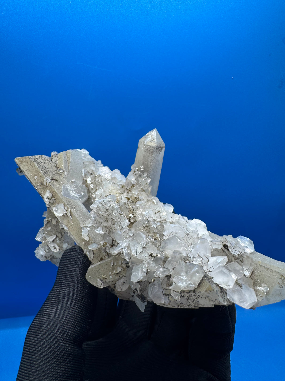 Quartz with Calcite - 290g