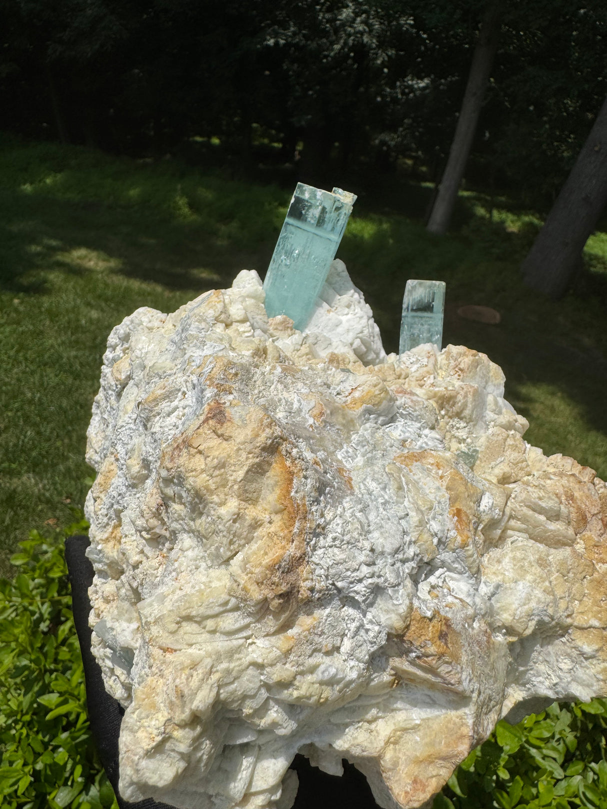 Aquarmarine Specimen - 7.84lb