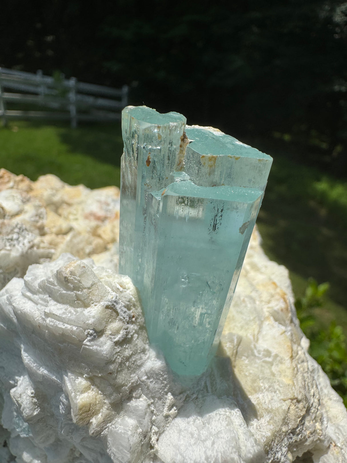 Aquarmarine Specimen - 7.84lb