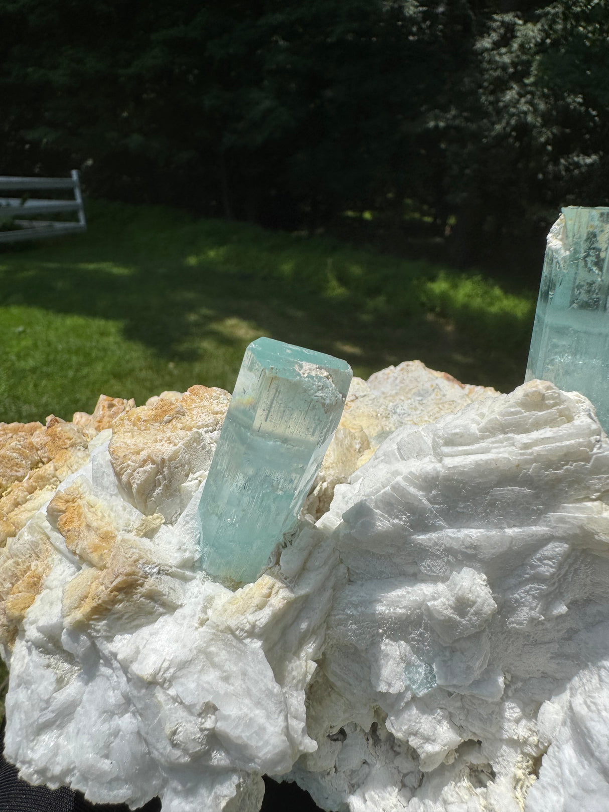 Aquarmarine Specimen - 7.84lb