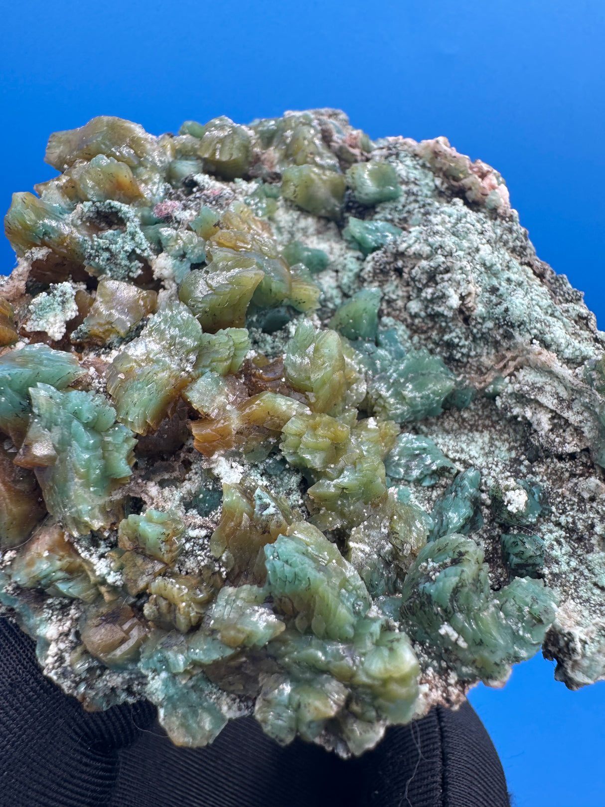 Heulandite with Stilbite Specimen - 199g