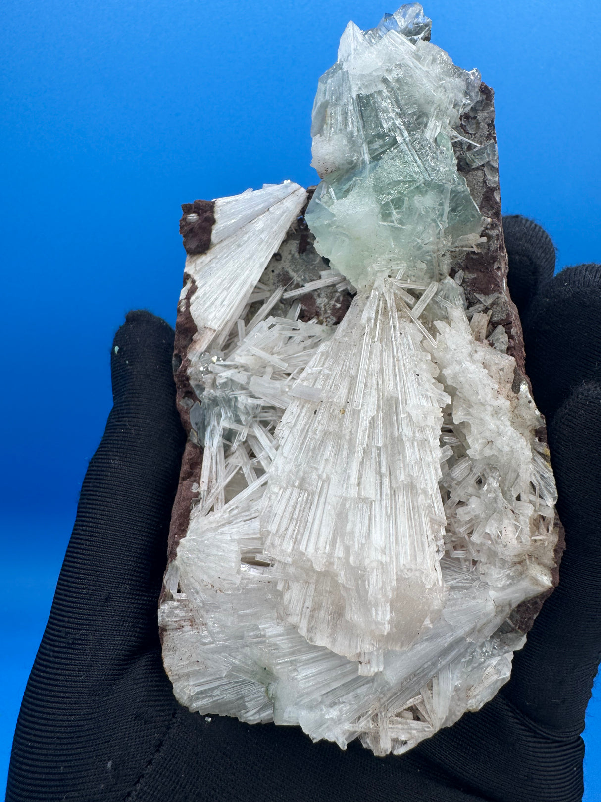 Apophyllite and Scolecite Specimen - 296g