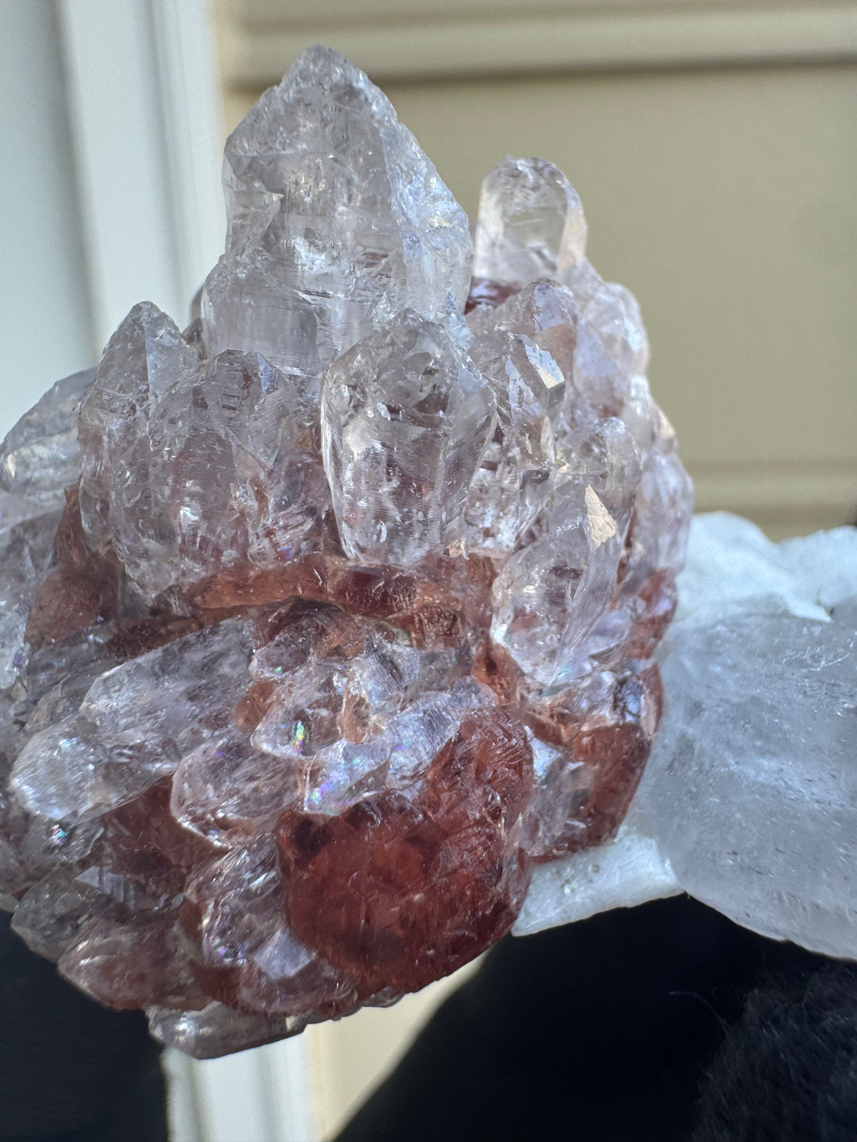 Garnet and Quartz Specimen - 116g