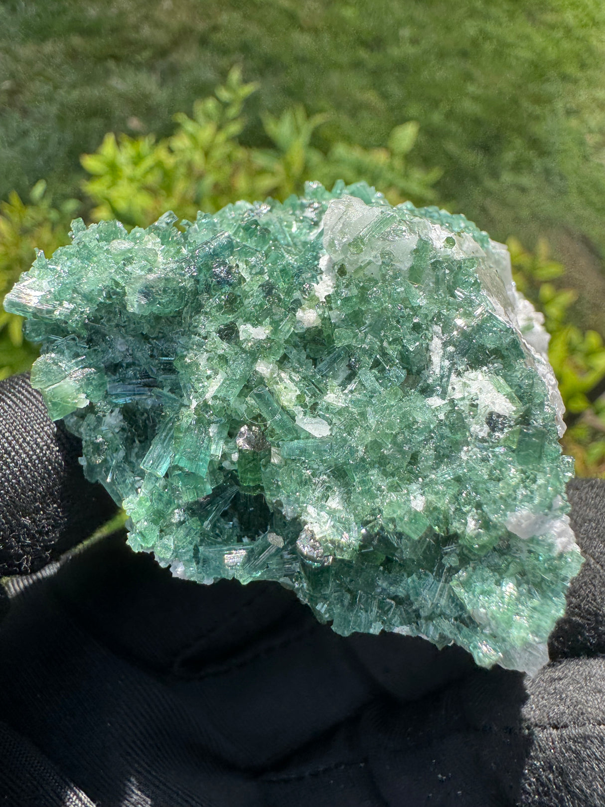 Green Tourmaline Crystal Specimen - 148g