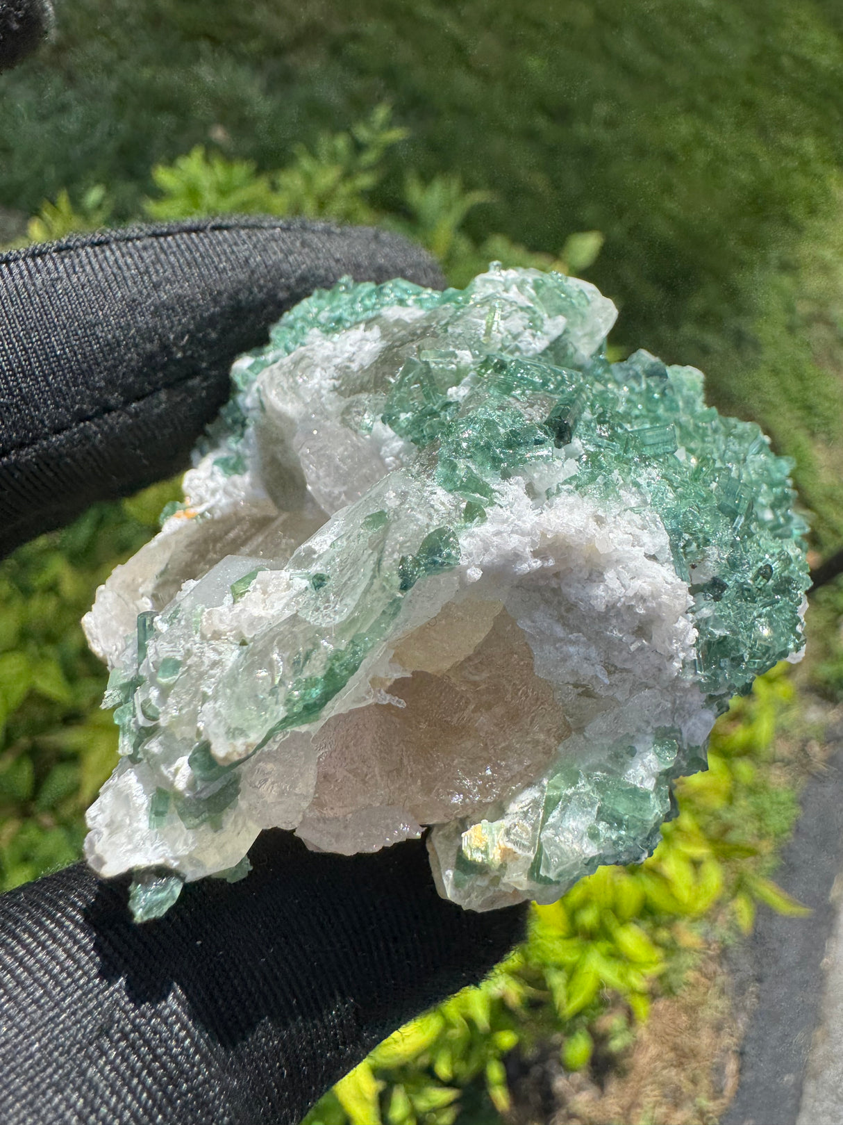 Green Tourmaline Crystal Specimen - 148g