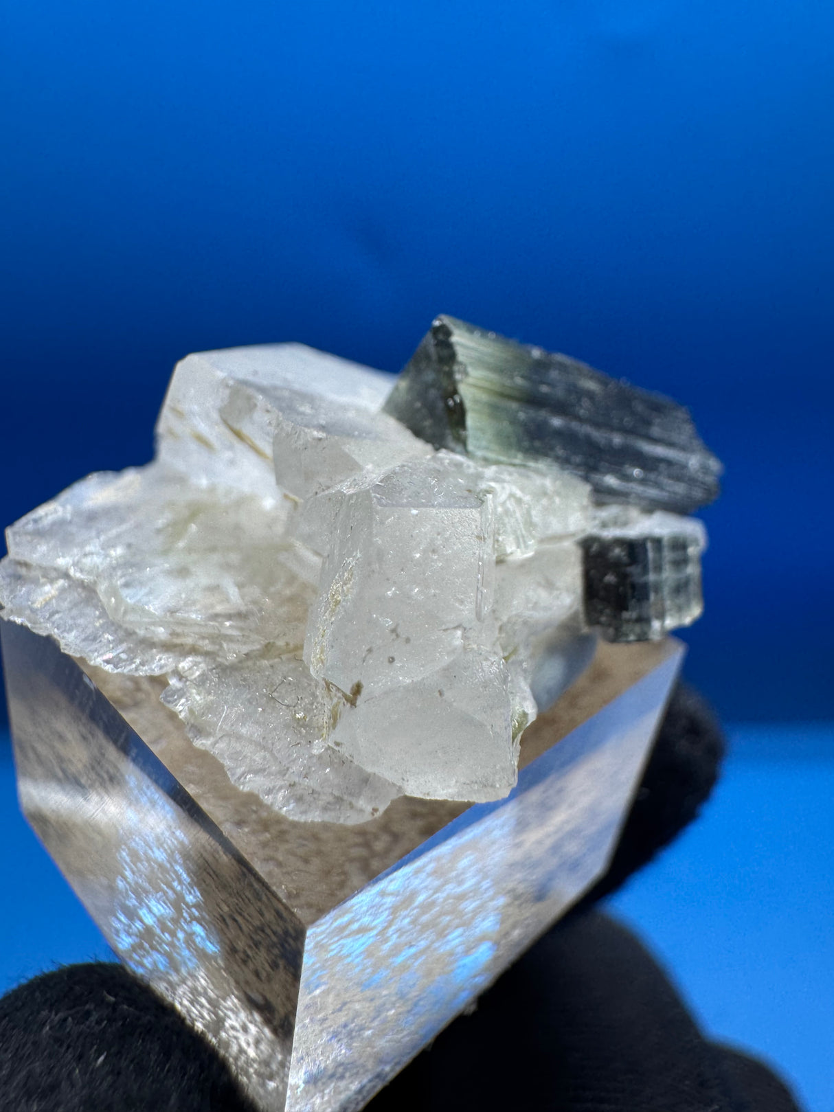 Greencap Tourmaline Specimen - 7g