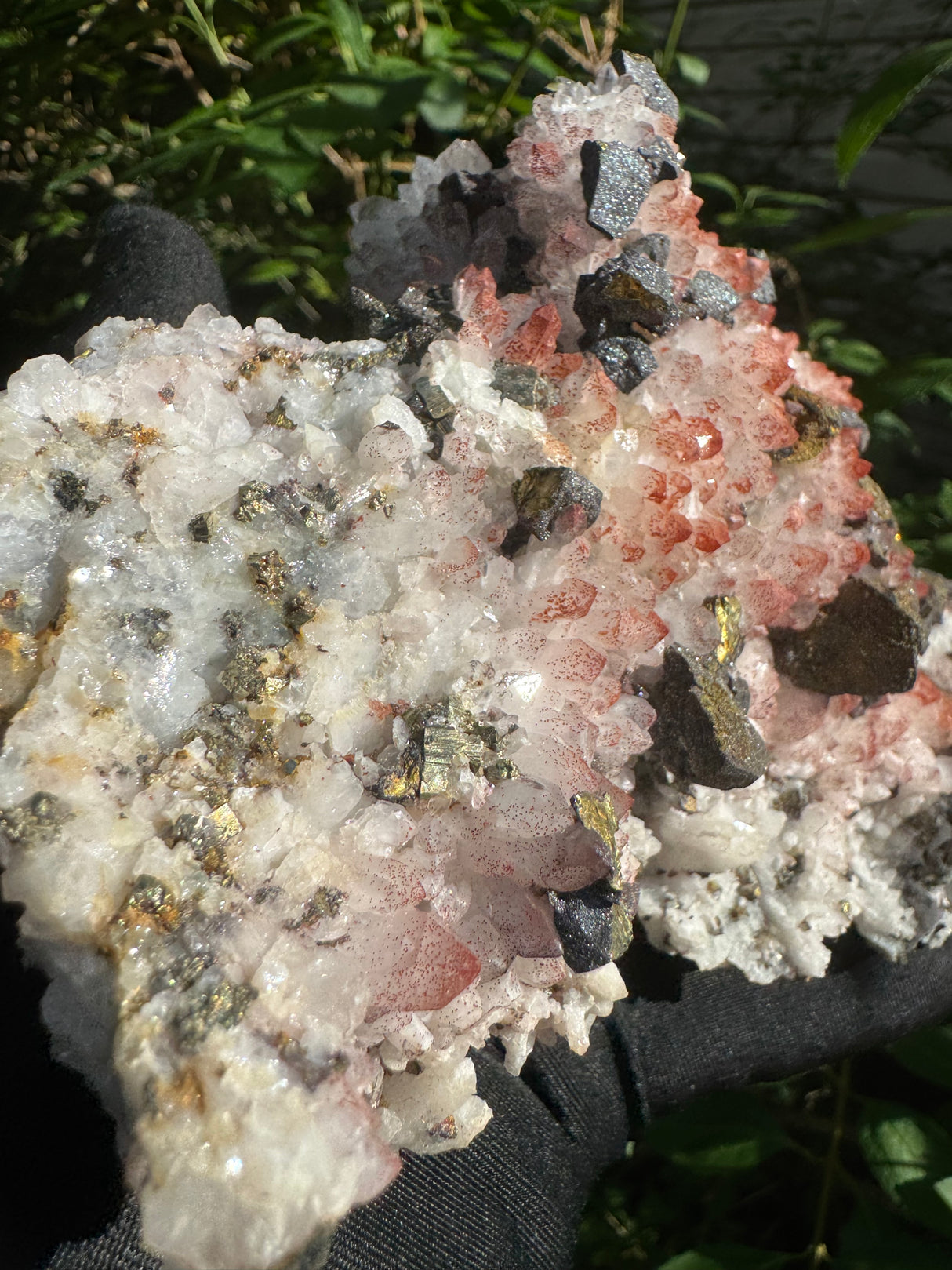 Pyrite and Quartz Masterpeice - 1090g