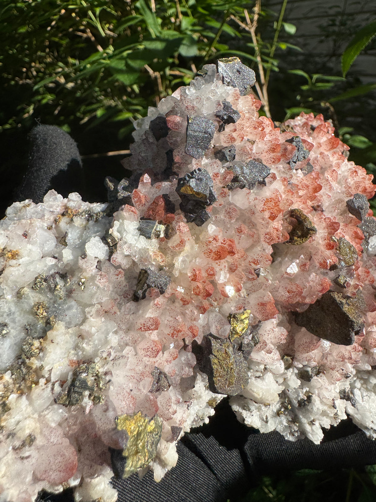 Pyrite and Quartz Masterpeice - 1090g